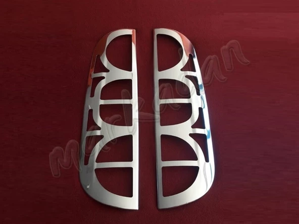DB Chrome Fiat Doblo Stop Çerçeve Nikelajı 2006-2012 2 Parça P.Çelik ürün görseli 1