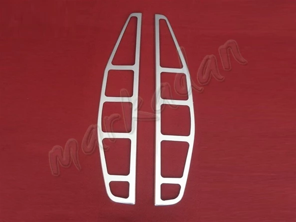 DB Chrome Fiat Doblo Stop Çerçeve Nikelajı 2000-2006 2 Parça P.Çelik ürün görseli 1