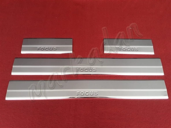 DB Chrome Ford Focus Krom Kapı Eşiği 2005-2011 4 Parça P.Çelik ürün görseli 1