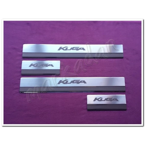 WOC Chrome Ford Kuga Krom Kapı Eşiği 2008-2013 4 Parça Paslanmaz Çelik ürün görseli 1