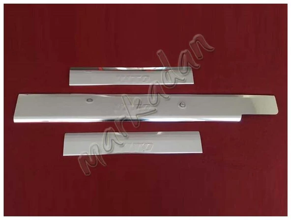 DB Chrome Mercedes Vito W638 Krom Kapı Eşiği 1996-2003 3 Parça P.Çelik ürün görseli 1