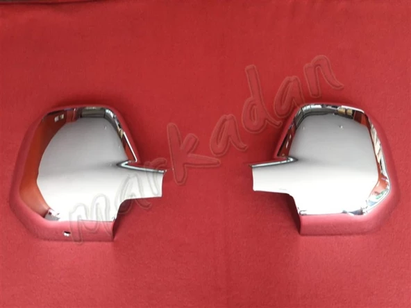 DB Chrome Peugeot Partner Tepee Krom Ayna Kapağı 2008-2011 2 Parça Abs Krom ürün görseli 1