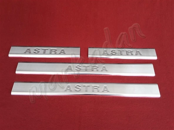DB Chrome Opel Astra G Krom Kapı Eşiği 1998-2009 4 Parça P.Çelik ürün görseli 1