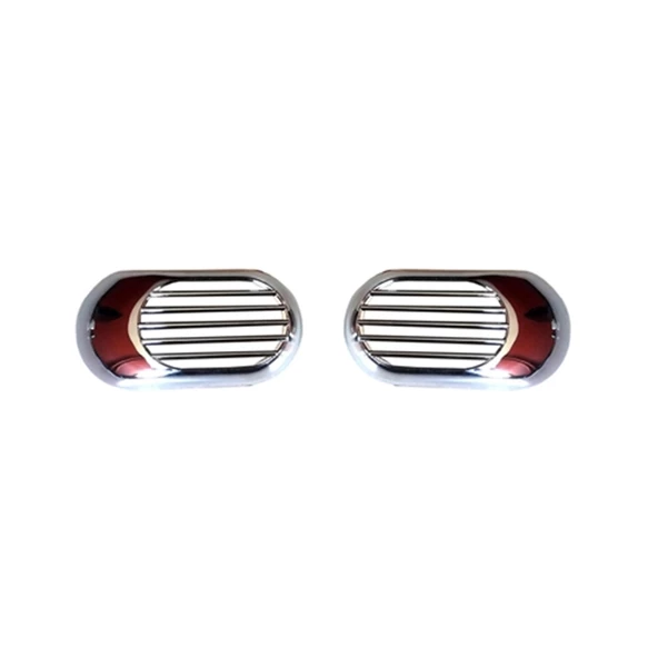 DB Chrome Peugeot Bipper Sinyal Çerçevesi 2008 Sonrası 2 Parça Abs Krom ürün görseli 1