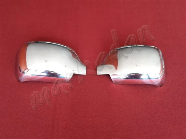 DB Chrome Renault Kangoo Krom Ayna Kapağı 2002-2007 2 Parça P.Çelik ürün görseli 1