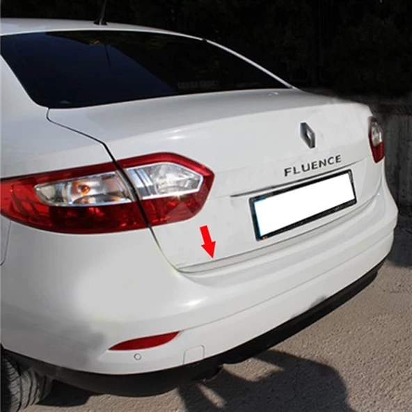 DB Chrome Renault Fluence Krom Bagaj Alt Çıta 2010-2016 P.Çelik ürün görseli 1