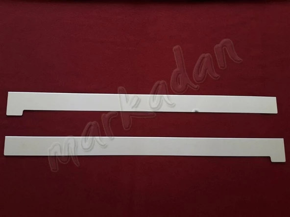DB Chrome VW Caddy Sürgülü Kapı Çıta Nikelajı 2004-2014 2 Parça P.Çelik ürün görseli 1
