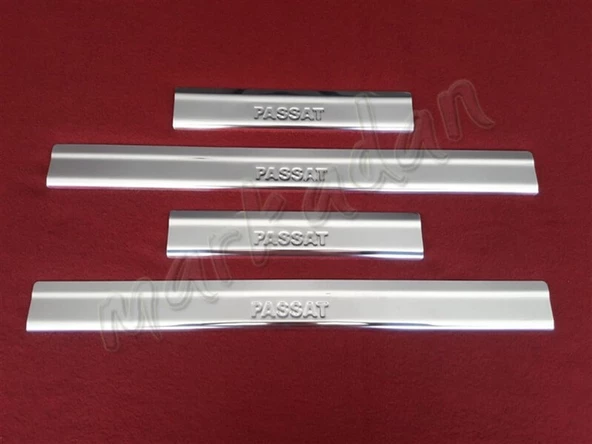 DB Chrome VW Passat 3C Krom Kapı Eşiği 2005-2015 4 Parça P.Çelik ürün görseli 1