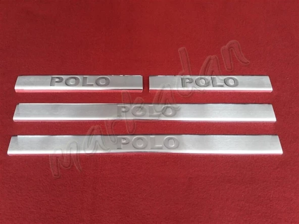 DB Chrome VW Polo Krom Kapı Eşiği 2001-2009 4 Parça P.Çelik ürün görseli 1