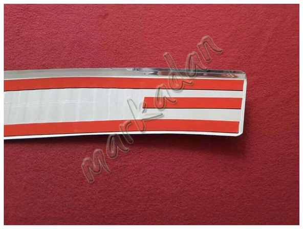 DB Chrome VW T5 Multivan Arka Tampon Üstü Nikelaj 2003-2014 P.Çelik - Resim 4