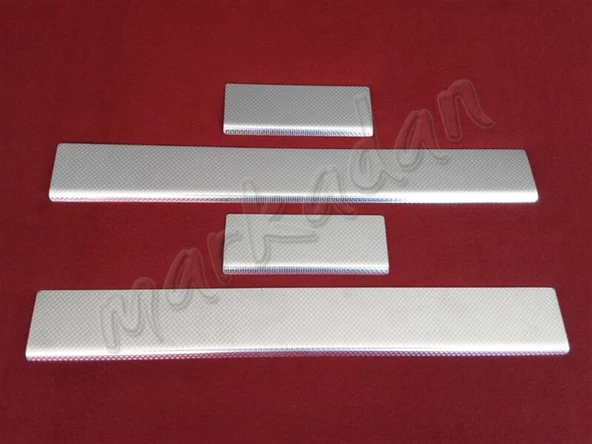 DB Chrome Renault Megane 3 HB Krom Kapı Eşiği 2010-2016 4 Parça P.Çelik ürün görseli 1