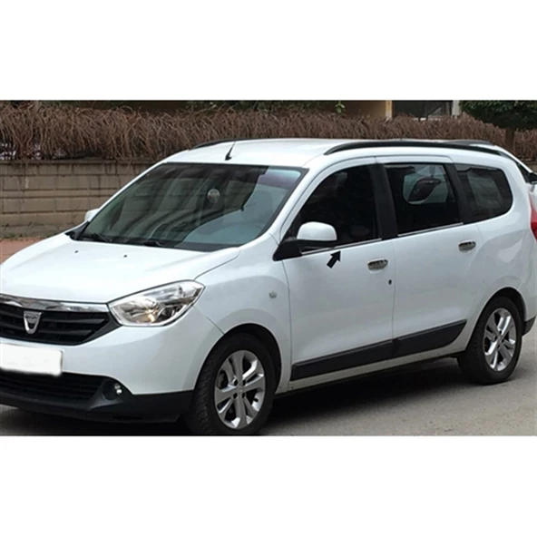DB Chrome Dacia Lodgy Cam Çıtası Nikelajı 2012-2022 4 Parça P.Çelik ürün görseli 1