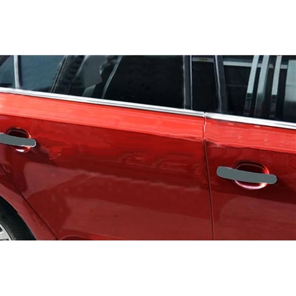 DB Chrome Skoda Fabia HB Cam Çıtası Nikelajı 2008-2014 4 Parça P.Çelik ürün görseli 1