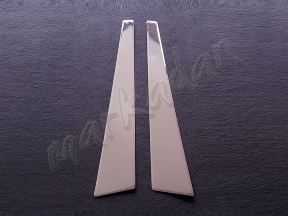 Markadan Renault Megane 2 Kapı Direği 2004-2010 2 Parça Paslanmaz Çelik ürün görseli 1