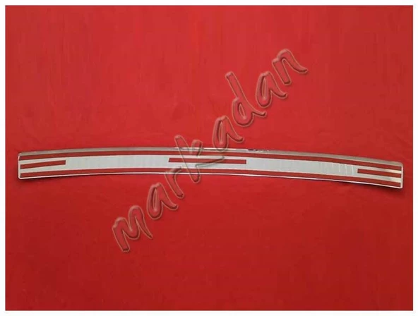 Markadan VW T5 Multivan Krom Arka Tampon Eşiği 2003-2014 Paslanmaz Çelik - Resim 3
