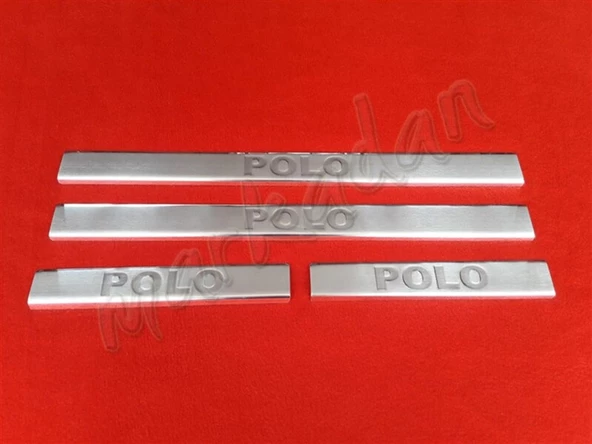 Markadan VW Polo Krom Kapı Eşiği 2001-2009 4 Parça Paslanmaz Çelik ürün görseli 1