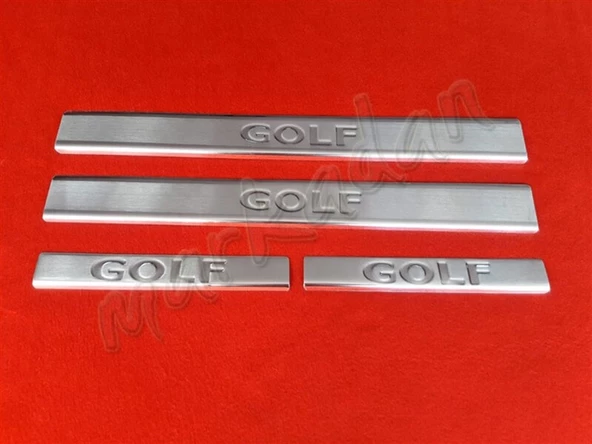 Markadan VW Golf 5 Krom Kapı Eşiği 2004-2009 4 Parça Paslanmaz Çelik ürün görseli 1