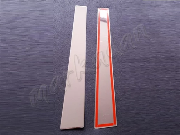 Markadan VW Caddy Kapı Direği 2004-2014 2 Parça Paslanmaz Çelik ürün görseli 1
