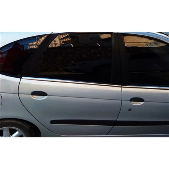 Markadan Renault Scenic Krom Cam Çıtası 1996-2003 4 Parça Paslanmaz Çelik ürün görseli 1