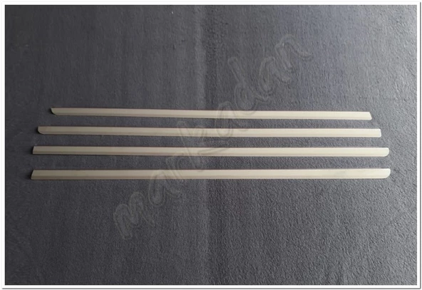 Markadan Renault Clio 2 HB Krom Cam Çıtası 1999-2009 4 Parça Paslanmaz Çelik ürün görseli 1