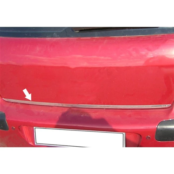 Markadan Peugeot 308 Krom Bagaj Alt Çıta 2007-2013 Paslanmaz Çelik ürün görseli 1