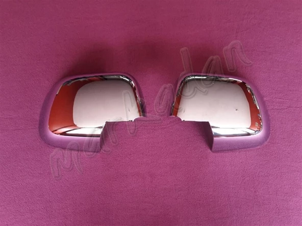 WOC Chrome Nissan Micra Krom Ayna Kapağı 2010-2017 2 Parça Abs Krom ürün görseli 1
