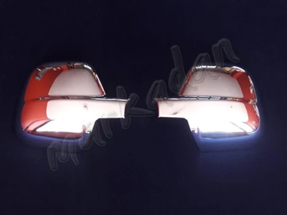Markadan Peugeot Partner Krom Ayna Kapağı 2019 Sonrası 2 Parça Abs Krom ürün görseli 1