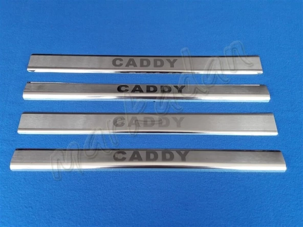 VW Caddy Krom Kapı Eşiği 2015-2020 4 Parça Paslanmaz Çelik ürün görseli 1