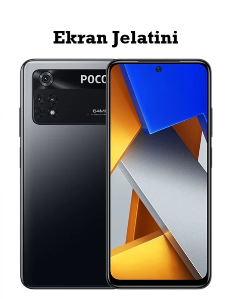 Xiaomi Poco M4 Pro Uyumlu Ön Body Şeffaf Ultra Ekran Koruyucu Nano Jelatin ürün görseli 1