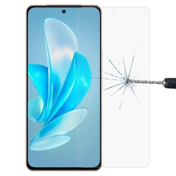 Vivo V30 Lite ile Uyumlu Şeffaf 9H Esnek Nano Ekran Koruyucu ürün görseli 1
