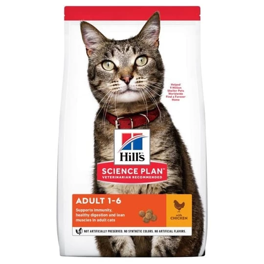 Hill's Tavuk Etli Yetişkin Kedi Maması 10 Kg ürün görseli 1