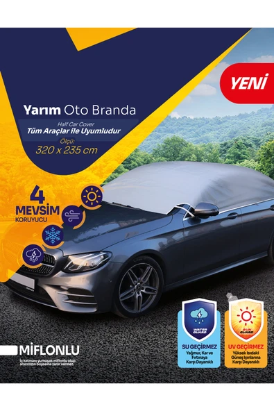 ByLizard Opel Astra Coupé/cabrio Twın Top  Yarım Branda, 2006 Sonrası ürün görseli 1