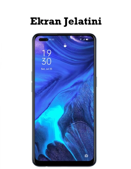 Oppo Reno 4 Uyumlu Ön Body Şeffaf Ultra Ekran Koruyucu Nano Jelatin ürün görseli 1
