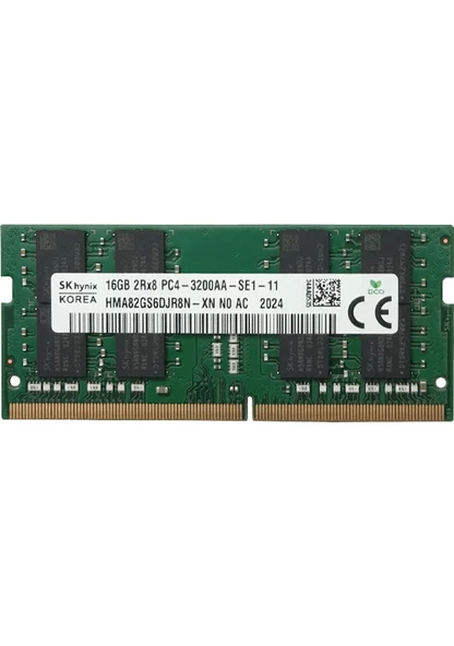 SK Hynix HMA82GS6DJR8N-XN 16 GB DDR4 3200 MHz CL22 Notebook Ram ürün görseli 1