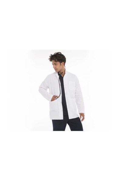 Hakim Yaka Erkek Doktor Öğretmen Önlüğü ürün görseli 1