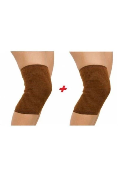 Unisex Turuncu Deve Tüyü Dizlik 2'li Paket ürün görseli 1