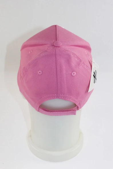 Pembe Ny New York Nakışlı Şapka - Resim 3
