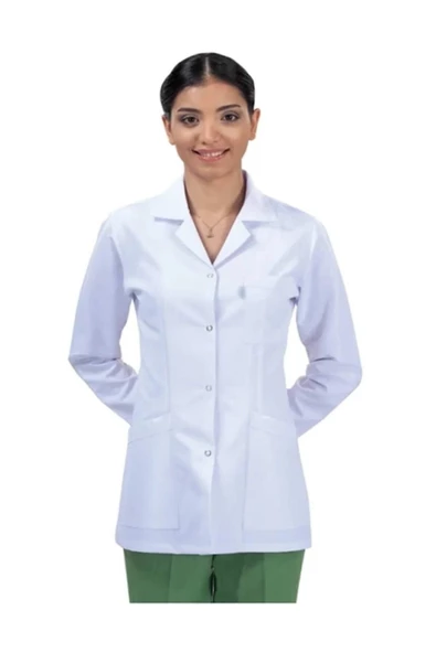Ceket Boy Doktor Öğretmen Önlüğü Ceket Yaka ürün görseli 1