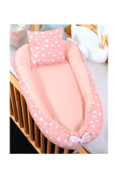 Babynest Bebek Beşikleri Yatağı Anne Yanı Baby Nest Pembe Pyp134 ürün görseli 1
