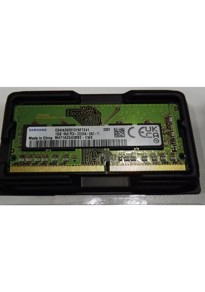 Samsung Pın PC4-3200AA-SA2 M471A2G43BB2-CWE 16 GB DDR4 3200 MHz Ram ürün görseli 1
