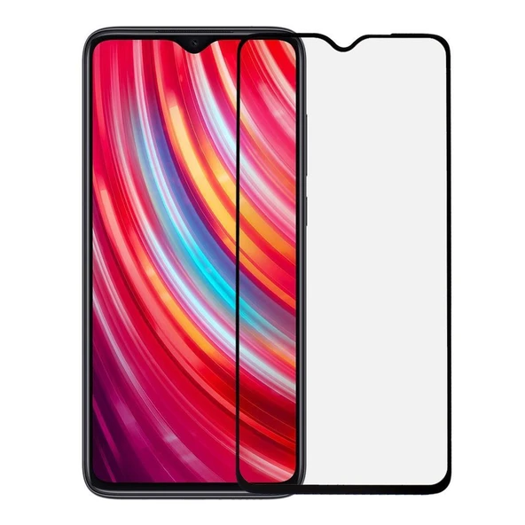Xiaomi Redmi Note 8 Pro 5D Seramik Tam Kaplayan Ekran Koruyucu Cam ürün görseli 1