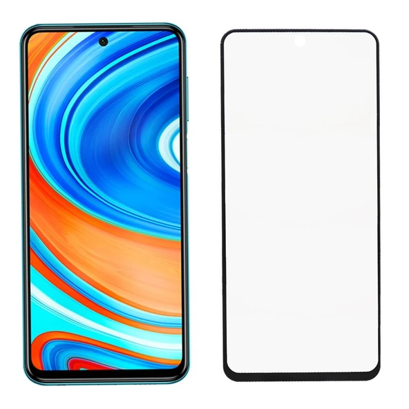 Xiaomi Redmi Note 9 Pro - 9 Pro Max - 9S 5D Seramik Tam Kaplayan Ekran Koruyucu Cam ürün görseli 1