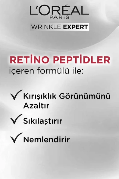 L'Oreal Paris Wrinkle Expert Kırışıklık Karşıtı Bakım Kremi ürün görseli 1
