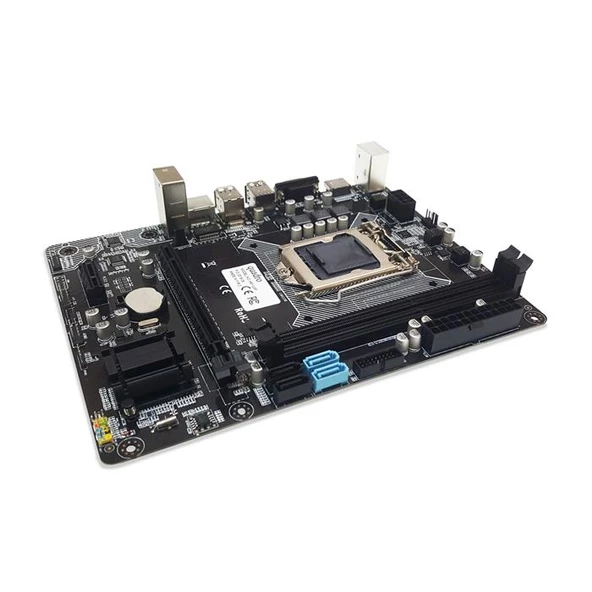 Quadro H81-A2C 1150P Ddr3 Ses Glan Hdmı/Vga Sata2 Usb3.0 Matx ürün görseli 1