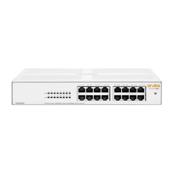 Hpe R8R47A 1430-16G 16 Port Gıgabıt Yonetılemez Swıtch ürün görseli 1