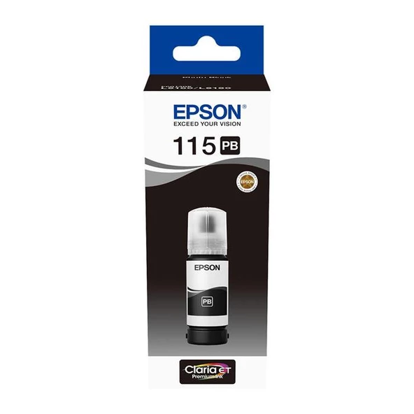 Epson C13T07C14A (115) Pıgment Black Murekkep ürün görseli 1