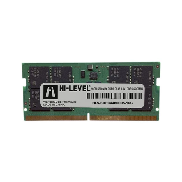 16 Gb Ddr5 5600Mhz Hı-Level Cl40 1.1V Sodımm (Hlv-Sopc44800D5-16G) ürün görseli 1
