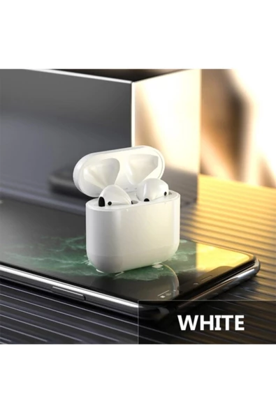 Pro 5 Mini IOS & Android Uyumlu Bluetooth Kulaklık BEYAZ - Resim 4