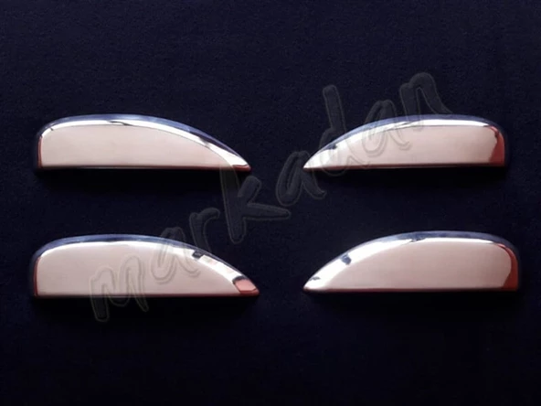 Markadan Renault Symbol Krom Kapı Kolu 2013-2021 4 Kapı Paslanmaz Çelik ürün görseli 1