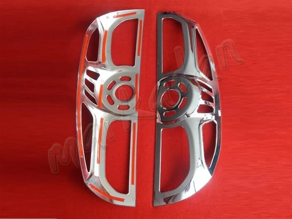 Markadan Opel Combo Krom Stop Çerçevesi 2012-2018 2 Parça Abs Krom - Resim 2